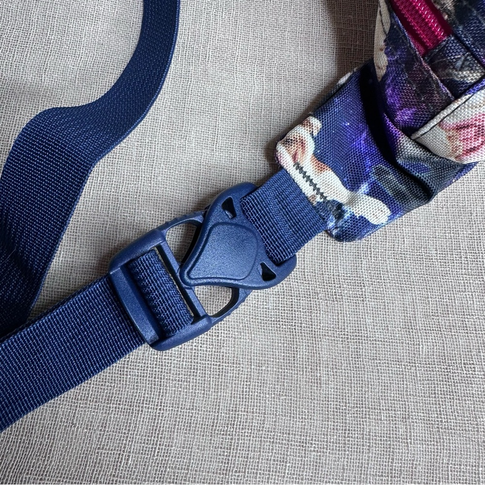 Jansport Galaxy Cat Dog Fanny Pack - Blue and Pink - Picture 5 of 8